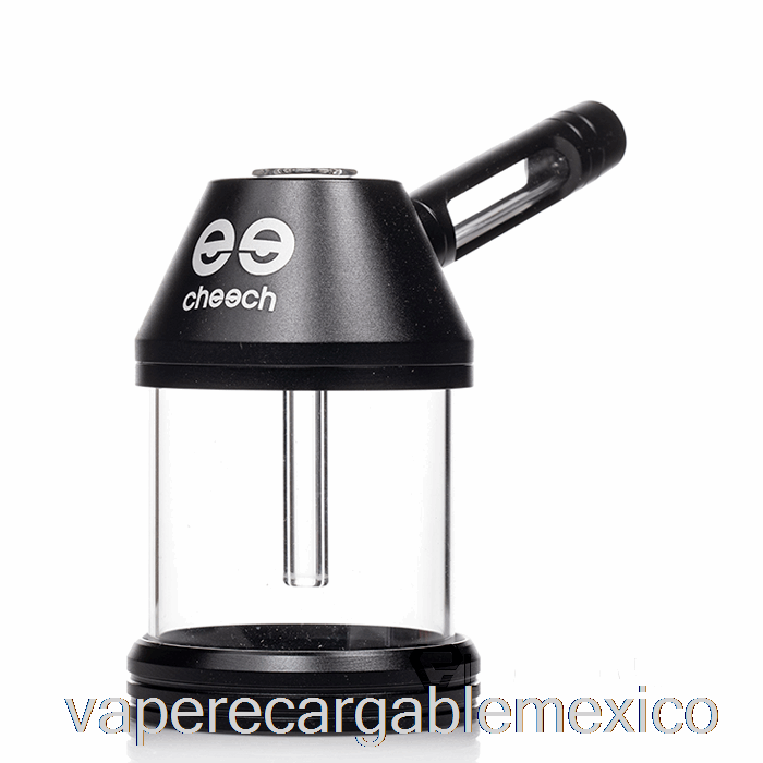 Vape Recargable Cheech Vidrio Metal Aceite Puede Burbujear Negro